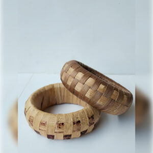 Bracelets en fibres de bananier