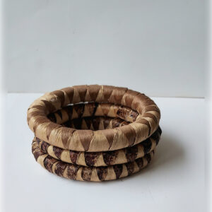 Bracelets en fibres de bananier