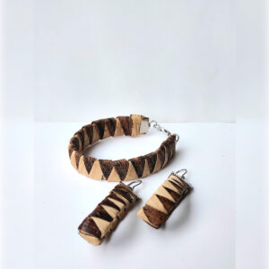 Bracelet et boucles d'oreilles